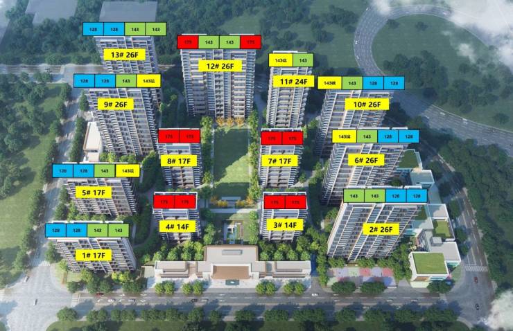 大华锦绣年华｜商铺百科 户型展示·物业公司·最新动态·内部配套全解析